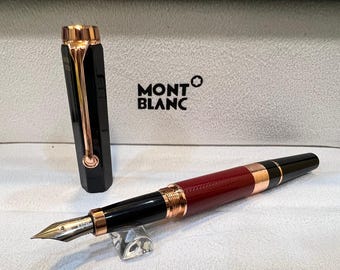 Vintage Montblanc Writers Edition William Shakespeare Fountain Pen Free Shipping