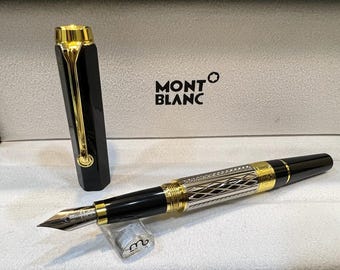 Vintage Montblanc Writers Edition William Shakespeare Fountain Pen Free Shipping