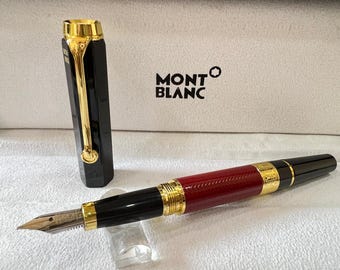 Vintage Montblanc Writers Edition William Shakespeare Fountain Pen Free Shipping