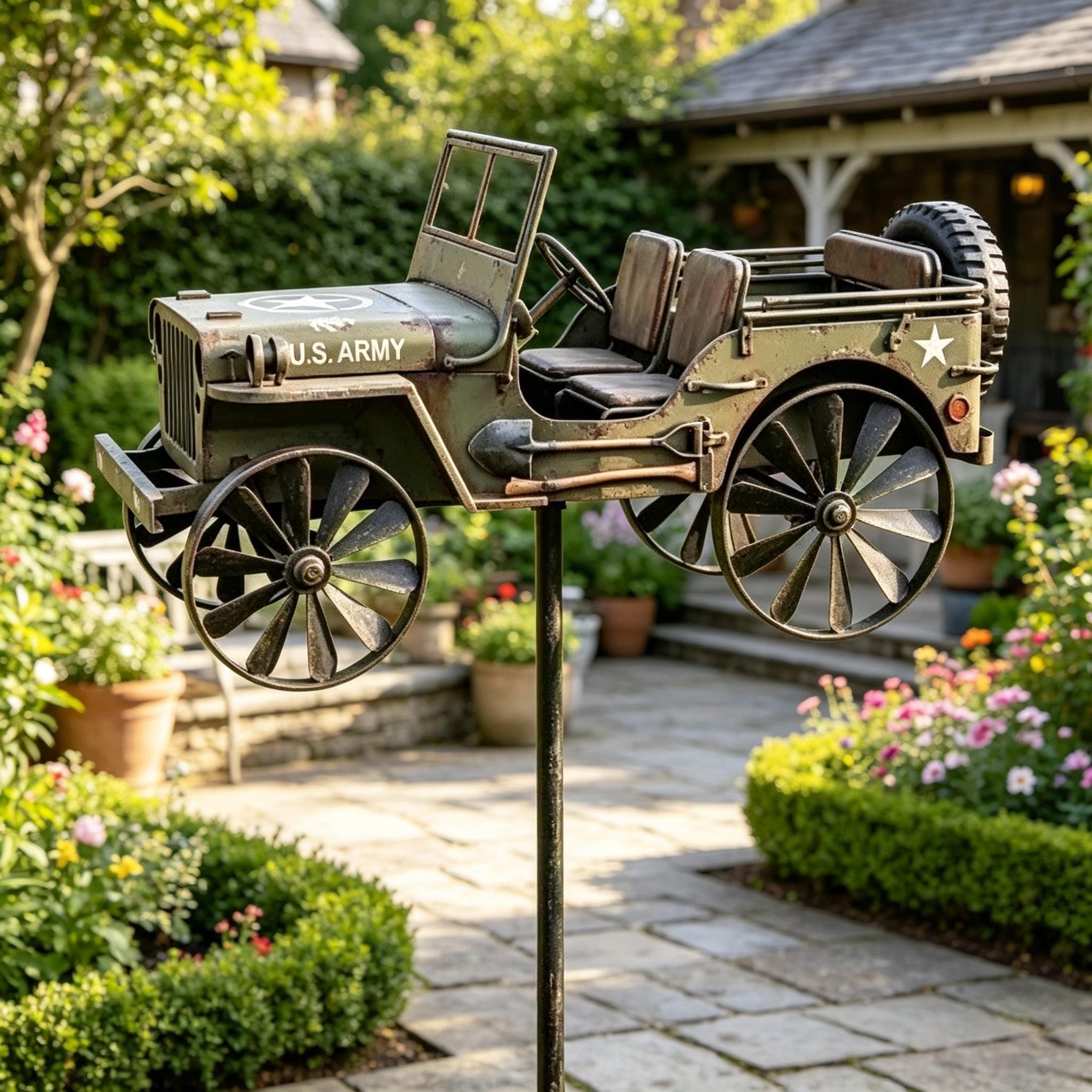 Jeep Yard Art - Etsy