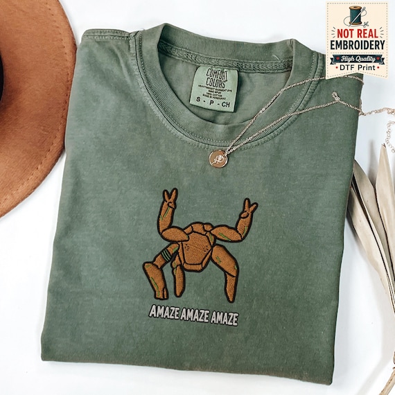 Amaze Rocky Alien Shirt, Funny Sci-Fi Quote Space Graphic Tee, Project Hail Mary Inspired Design, Comfort Colors® Sci-Fi Gift