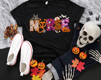 Halloween Nurse shirt,Halloween Nursing Shirt, Nurse Fall Shirt, Nurse Halloween, Nursing Tee, Halloween Shirt, Halloween Shirt