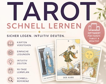 Tarot für Anfänger – Karten verstehen, Legungen deuten & intuitiv lesen PDF
