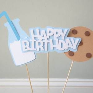 Milk and Cookies Toppers