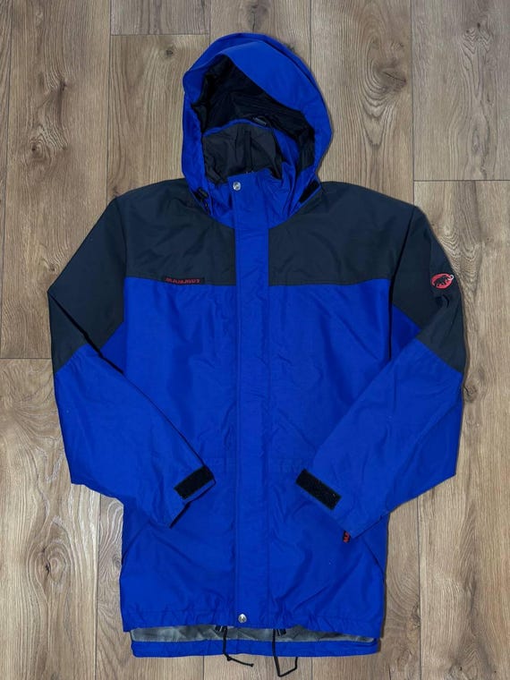 Mammut, Vintage Mammut Gore-Tex Balance Project Blue Technical Gorpcore Jacket Size XL