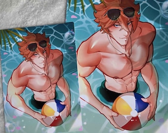 Genshin Impact - zomerprint kinder-/tartaglia