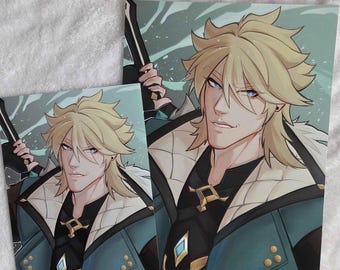 Genshin Impact - Varka-print