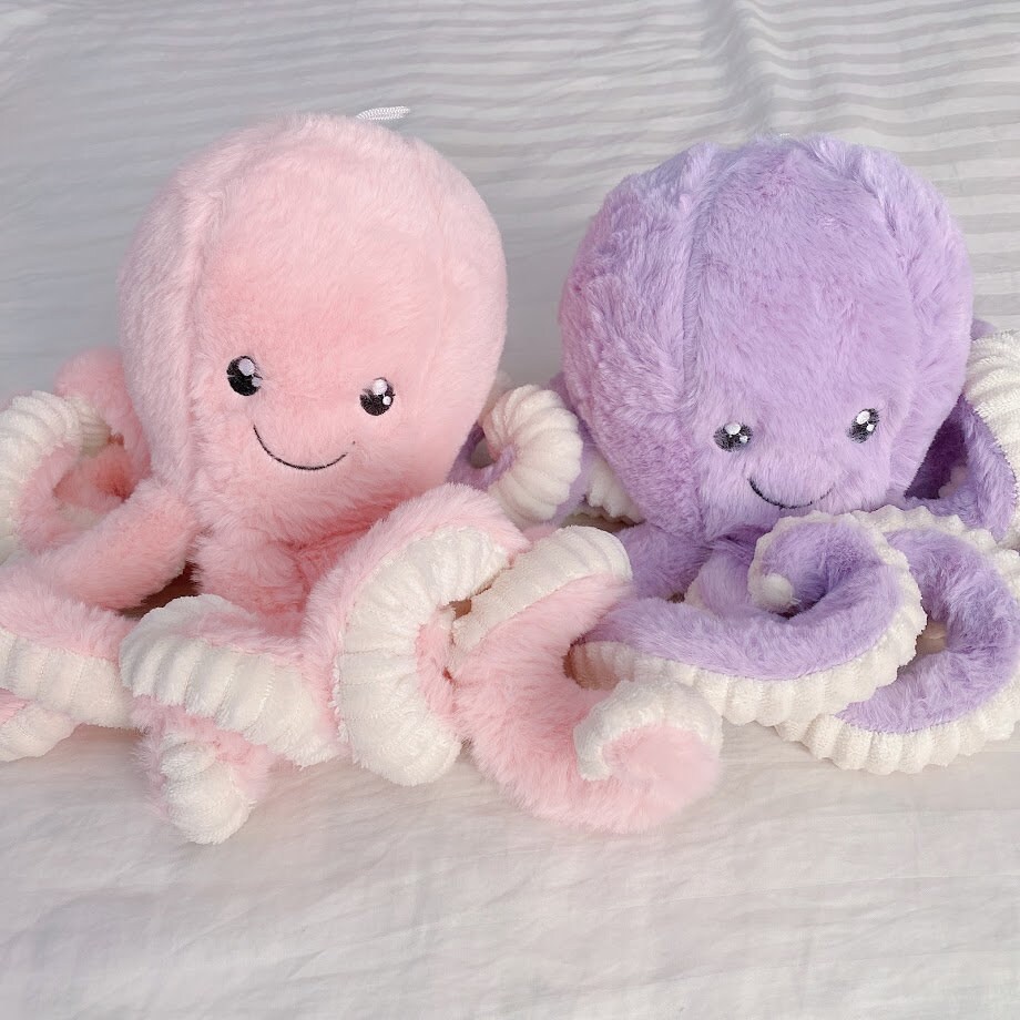 Kawaii Octopus Plush Kawaii Plushie | Etsy