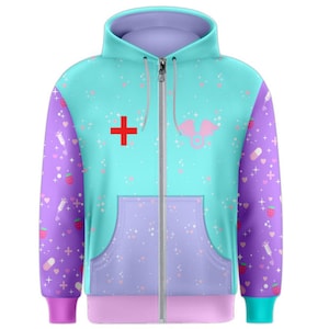 Strawberry Harajuku Hoodie: Unisex Fairy Kei Sweatshirt