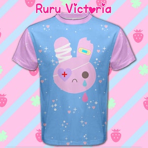 Menhera Bunny Unisex T-Shirt (Unisex size)