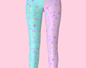 Starlight Harajuku Style Leggings | Kawaii Leggings