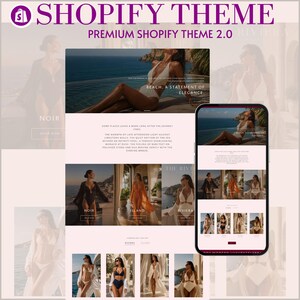 Minimalist Shopify Theme - Orea Aesthetic Shopify Template for Clothing Boutique, Swimwear Store, & Luxury Brand | No Code Website Design