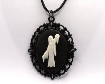 Haunted Mansion Crypt Ghost, Halloween Costume, Haunted House, Cameo Jewelry