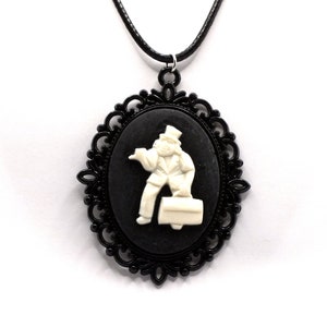 Macabre Gothic Jewelry by Haunted Mansion Hitchhiking Ghosts, Haunted House Costume Prop