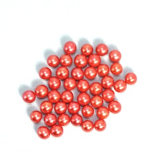 Red Loose Freshwater Pearls Beads for DIY Jewelry, Cages, Charms, Necklaces