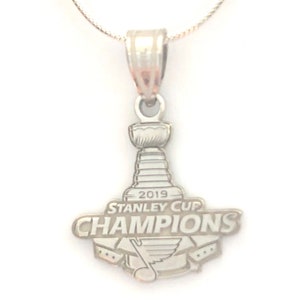 NHL Stanley Cup Champions St. Louis Blues Sterling Silver 