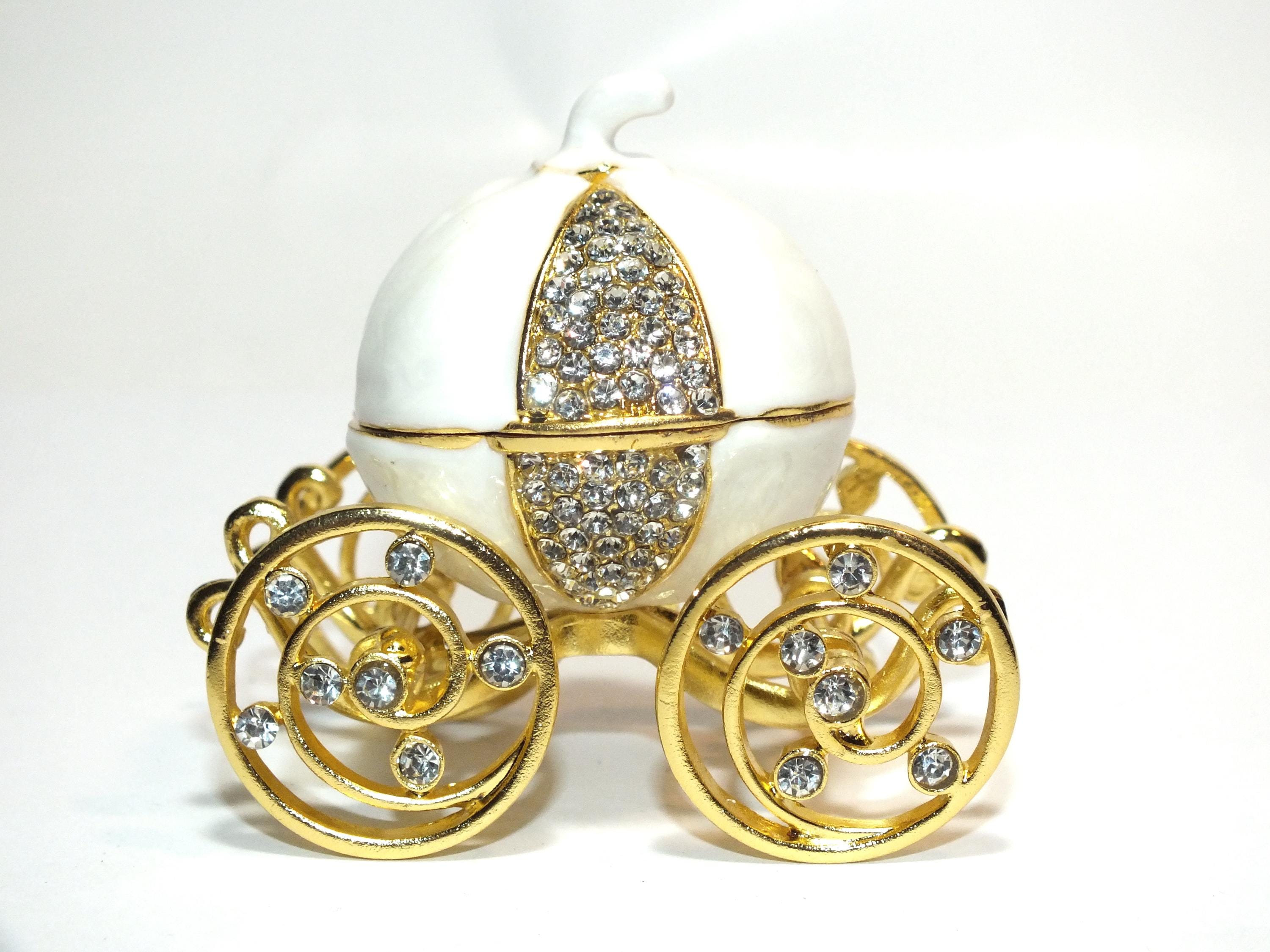 Disney Cinderella リング 専用ケース付き Cinderella Carriage Engagement Ring Box - Fairytale Wedding