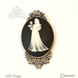 disney princess, disney jewelry, Haunted Mansion, halloween costume, sleeping beauty, gothic jewelry, Halloween cameo, cameo brooch, cameo jewelry, princess necklace, handmade jewelry, halloween jewelry, hair accessories