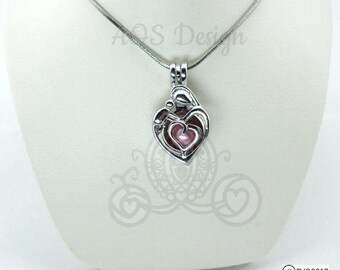 1Pcs Women Silver Plated Goblet Pearl Beads cage Pendant DIY Necklace Gift 1Pcs Women Silver Plated Goblet Pearl Beads cage Pendant DIY Necklace Gift