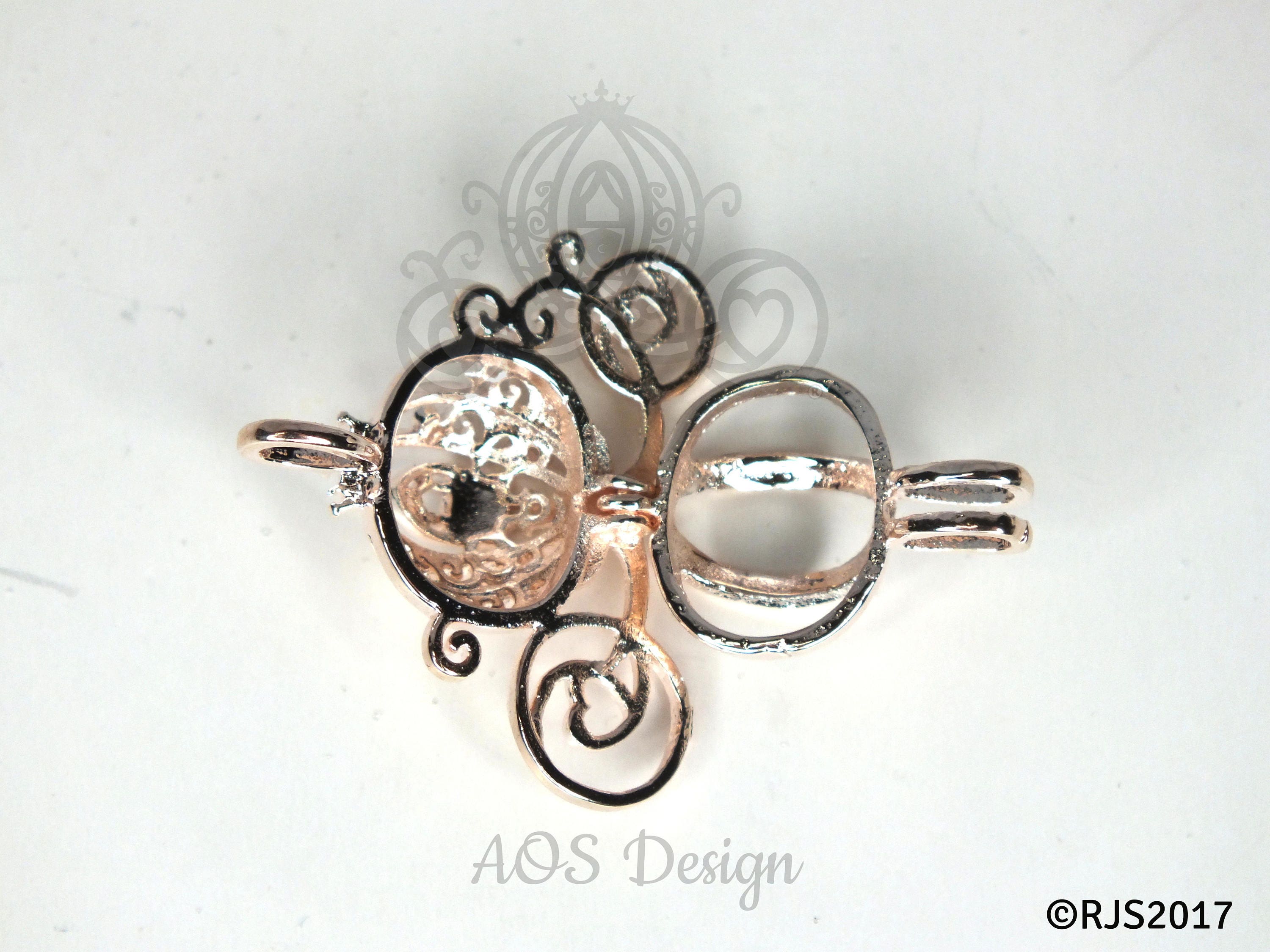 Cinderella carriage pearl cage sale