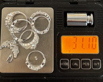 1 Troy Ounce Sterling Silver Scrap For Jewelry Making or Investment 925, 31.10 grams