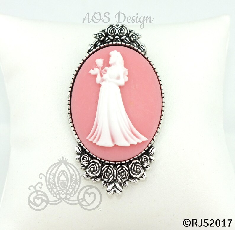 disney princess, disney jewelry, Haunted Mansion, halloween costume, sleeping beauty, gothic jewelry, Halloween cameo, cameo brooch, cameo jewelry, princess necklace, handmade jewelry, halloween jewelry, hair accessories