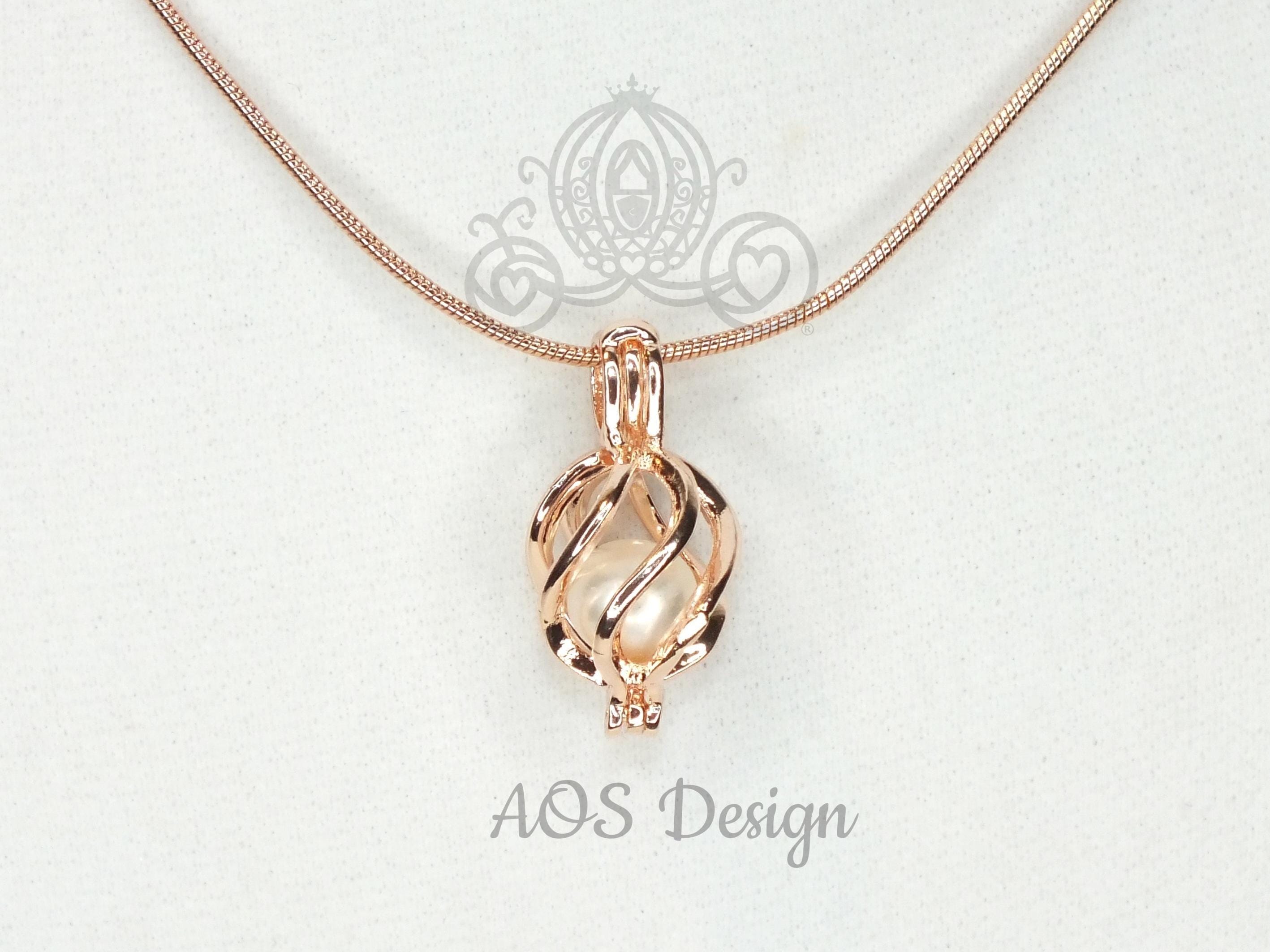 Gold pearl cage new arrivals