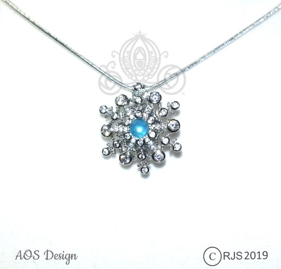 EoCot Silver Plated CZ Pendant Necklace Earrings Set with Australian Crystals Jewelry for Women