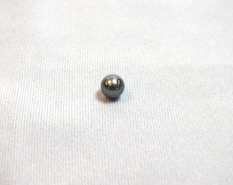 Blue Green Tahitian Pearl, Loose Single Undrilled Pearl, For Pearl Cage Bluish, Green Colored Pearls