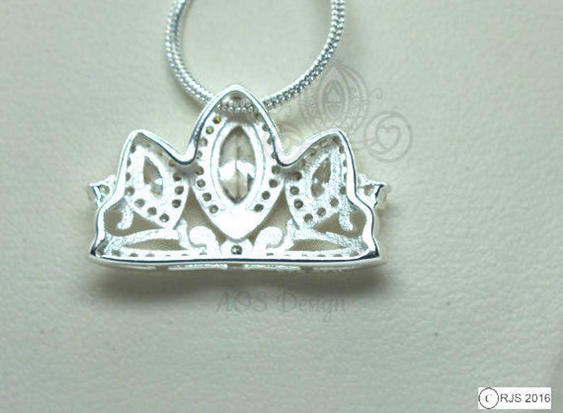 Rapunzel Tangled Pendant Necklace Disney Princess 925 Silver Etsy