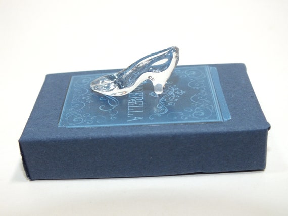 Mini glass slippers sale