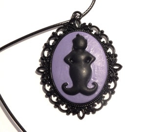 Ursula Victorian Cameo Necklace Or Bracelet Or Brooch Jewelry The Little Mermaid Villain