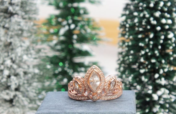 Tangled cheap tiara ring