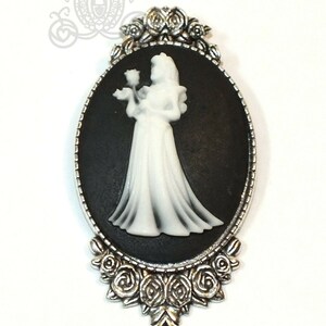 disney princess, disney jewelry, Haunted Mansion, halloween costume, sleeping beauty, gothic jewelry, Halloween cameo, cameo brooch, cameo jewelry, princess necklace, handmade jewelry, halloween jewelry, hair accessories