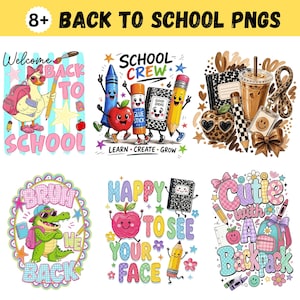 Funny Back To School PNG Bundle, This Year Hits Different PNG, 6 7 School Year Bruh PNG, Front and Back Shirt , 6 7 Ain't A meme png