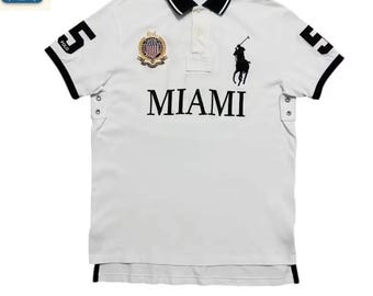Ralph Lauren Miami Big Pony Polo Blanco / Chief Keef City Editio