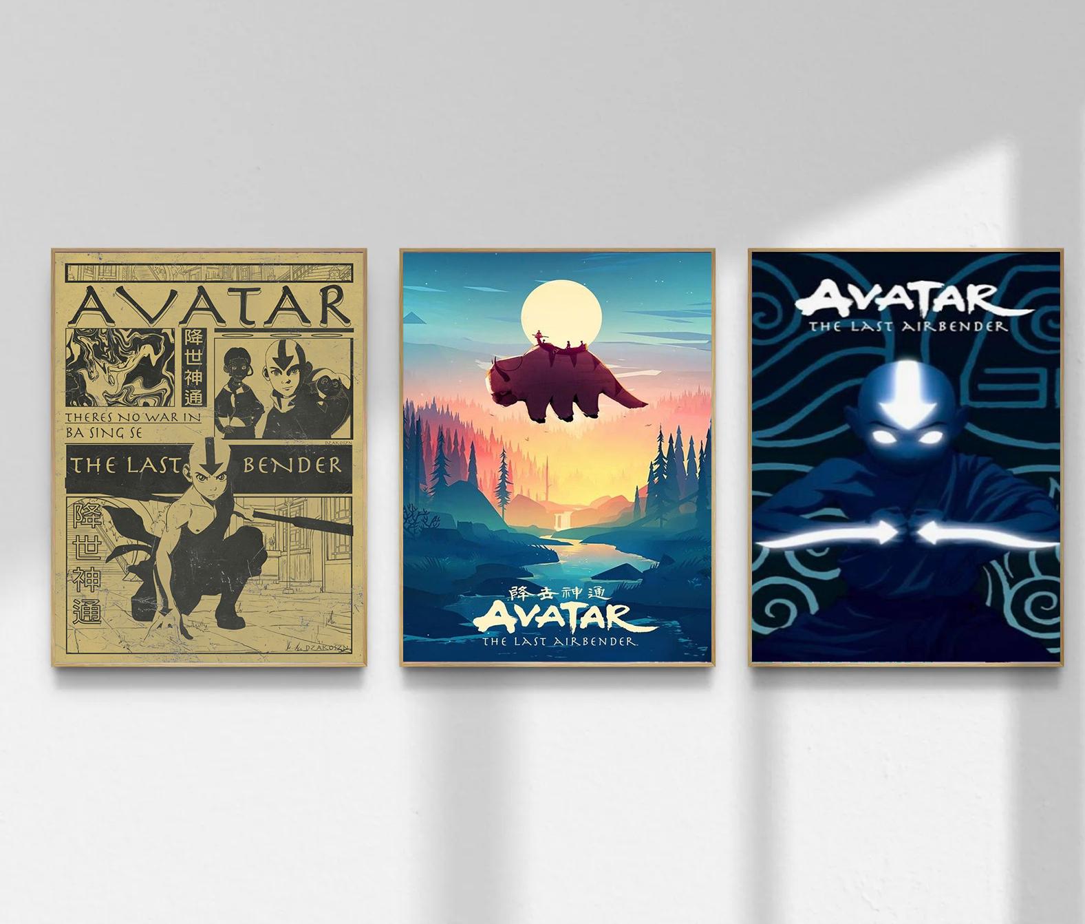 Avatar Poster Set Last Airbender - Etsy