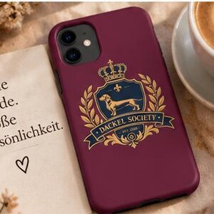 Snapcase iPhone® case with dachshund design