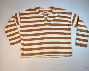 Madewell MWL Striped Terry Hoodie XS