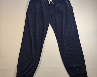 Joggers medianos de hombre Vuori Mezcla de poliéster azul