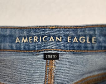 Jeans elásticos desgastados de American Eagle