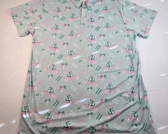 Tipsy Elves Golf Print Shirt 3XL