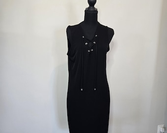 Vestido negro sin mangas Michael Kors, talla M