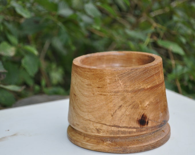 Natural burl OAK Bowls inches 3-5 Round X  3-4 inches High X 3 Inches Deep