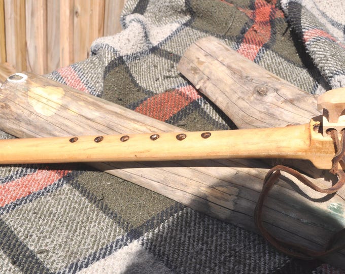 Hard Maple A scale Native American Style flute by crazybearUSA