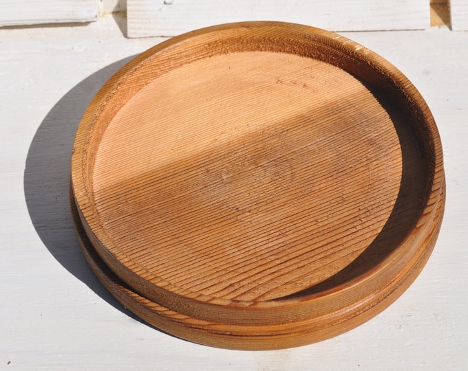 Biscuit bowl Red cedar 9" x 2 x 1 3/4 " Direct food contact safe By CrazyBearUSA