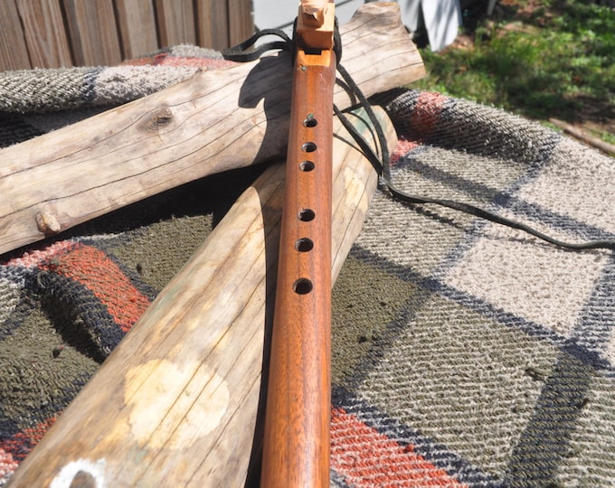 Native American style flute, Walnut A scale, CrazyBearUSA