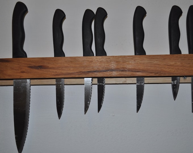 Knife Holder, Hickory ash, 18 inch CrazyBearUSA