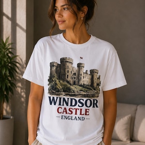 Windsor Castle T Shirt - Etsy