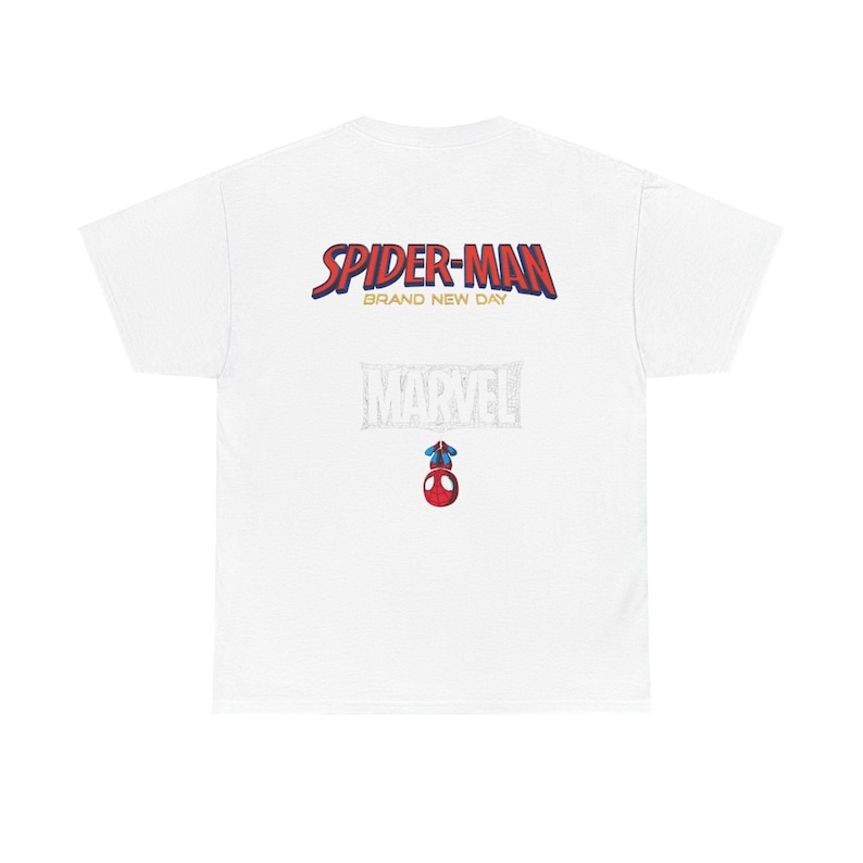 Camiseta con logo de Spider-Man / Camiseta gráfica de Marvel, diseño de Parker EST 2001 imagen 3